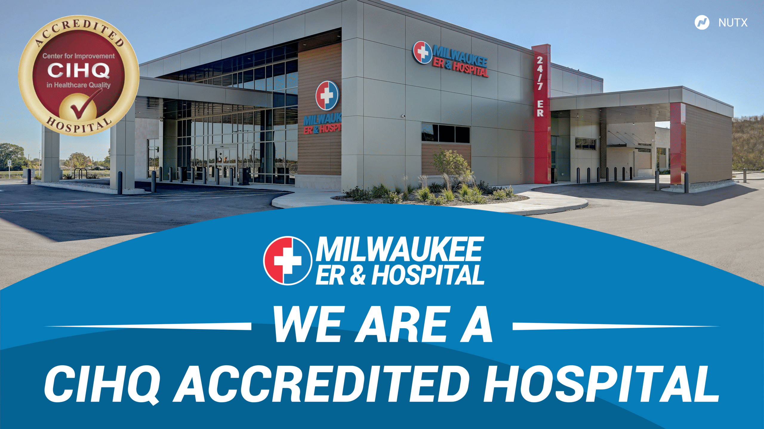 Milwaukee ER & Hospital Obtains Hospital Accreditation from the Center for Improvement in Healthcare Quality