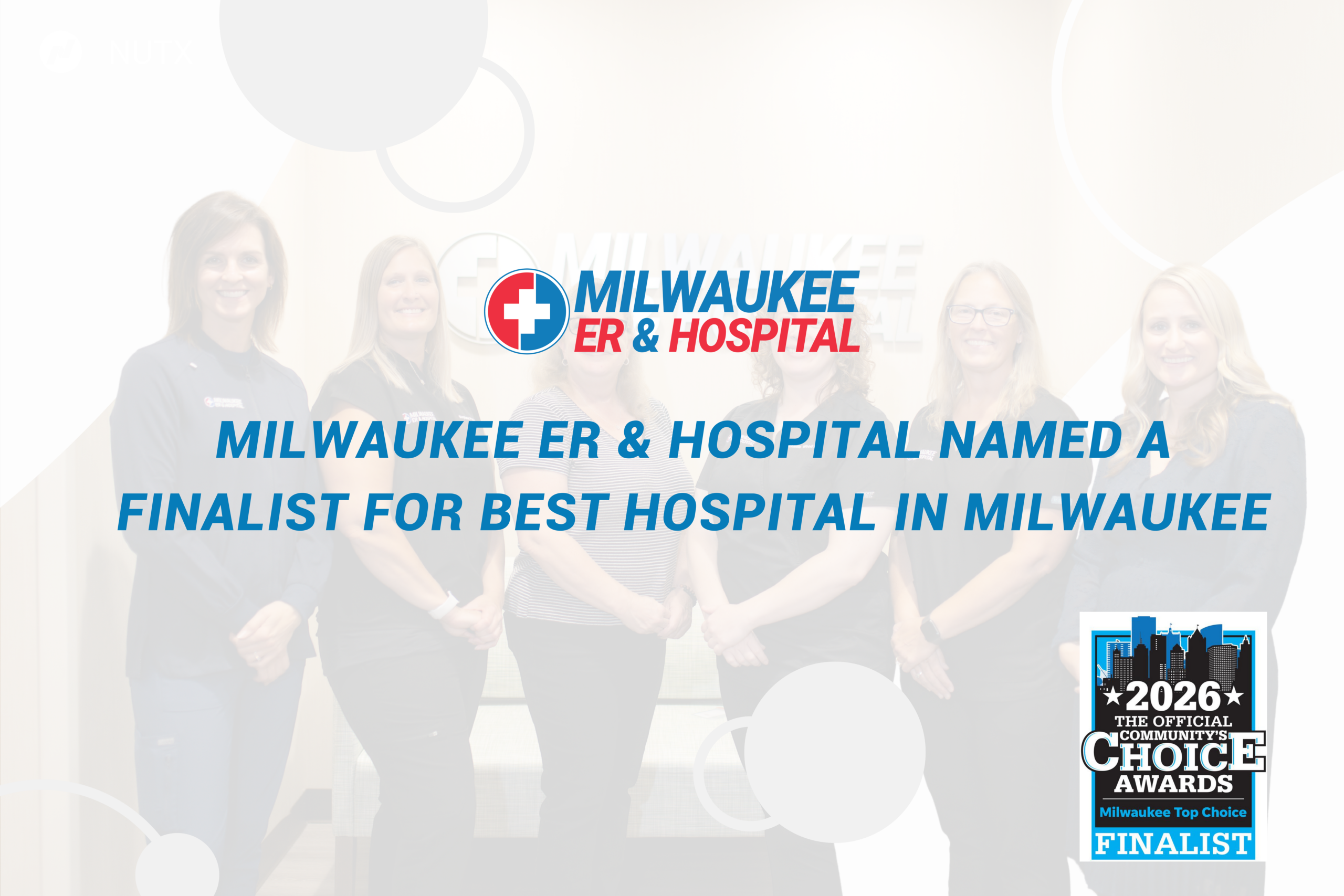 Milwaukee ER & Hospital Named a Finalist for Best Hospital in Milwaukee